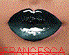 black blue lipstick mesh
