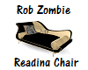 Rob Zombie Reading chair