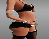 Pregnant Black Lingerie
