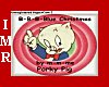 Porky Pig Blue Christmas