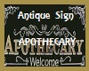 Antique Apothecary SIGN