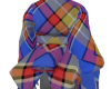 K | Plaid Pea Coat .