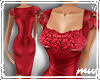 !Pencil dress swt red