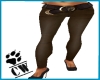 CW Brown Belted Pants