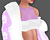 Kawaii Fluff Jckt Purple