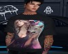 Wolf T-shirt w. Tattoos