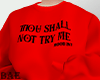 B| Mood! Sweatshirt Red.