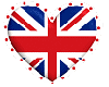 British Flag Heart