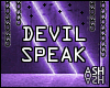 ♫ Devil Speak