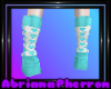 Blue Kawaii Signal Shoes