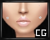 (CG) Cheek Piercings