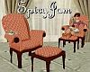 Antique Reading Chair Pk