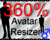 *M* Avatar Scaler 360%