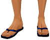 Flip Flops Blue