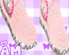{A}-Kawaii Pink Shoes