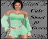 ♒🌸~Green full fit