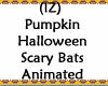Halloween Pumpkin wBats