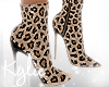 Leopard Boots