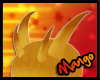 -DM- Gold Dragon Horns 3
