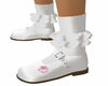 XK*White Kid Shoes