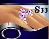 S33 Pink Diamond Ring R