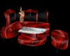 Red Gothic Combo Couch