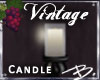 *B* Vintage Wall Candle