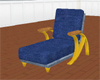 Denim Chaise Lounge