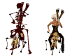 Fire Skeleton Cello