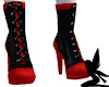 Saddle Boots - Red