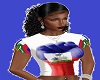 Zoe: Haitian Pride tee
