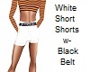 [BB] White Short Shorts