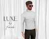 LUXE Tneck Pale Grey