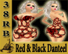 38RB red & black danteel