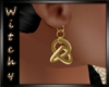 @Gold Twist Earrings