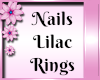 (AL)Nails Lilac Rings