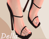 Starry Black Heels