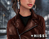 n| Leather Jacket Brown