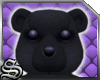 Black Teddy bear costume