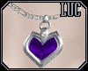 [luc] Vday Nacklace Purp