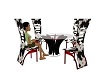 modern red/cow table