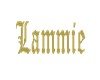 Glitter tekst lammie
