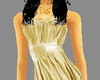 Adriane Tube Dress Gold