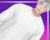 [T] Plain White Sweater