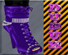 {DB} Chain Boots Purple