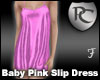 Baby Pink Slip Dress