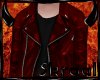 Sl Red Leather Jacket
