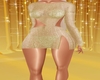 G♥ Gold mini dress