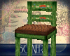 Hacienda green chair
