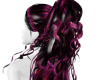(BM) purple ponytail